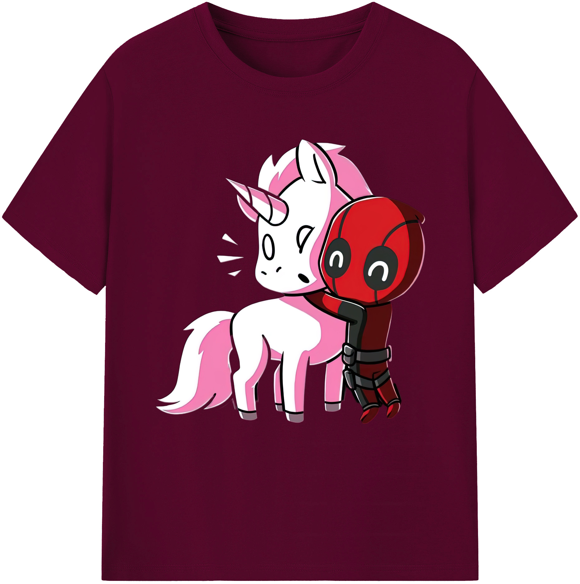 （画像用） Deadpool デッドプール レディースカジュアルプリントTシャツ（綿100％）